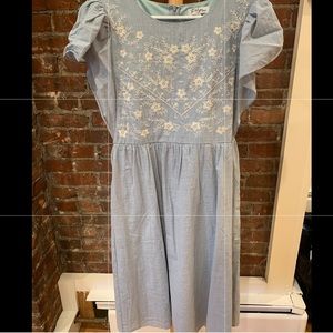 Embroidered Summer Dress